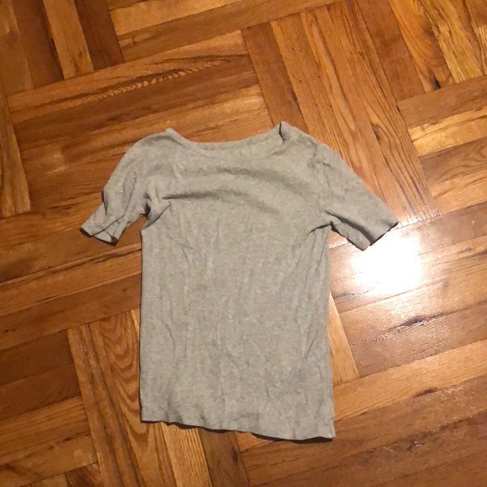 J crew perfect fit grey tee